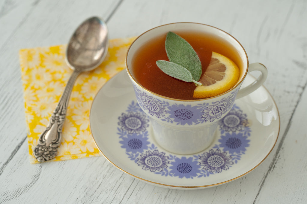 Soothing Sage Tea Recipe | Paromi Tea