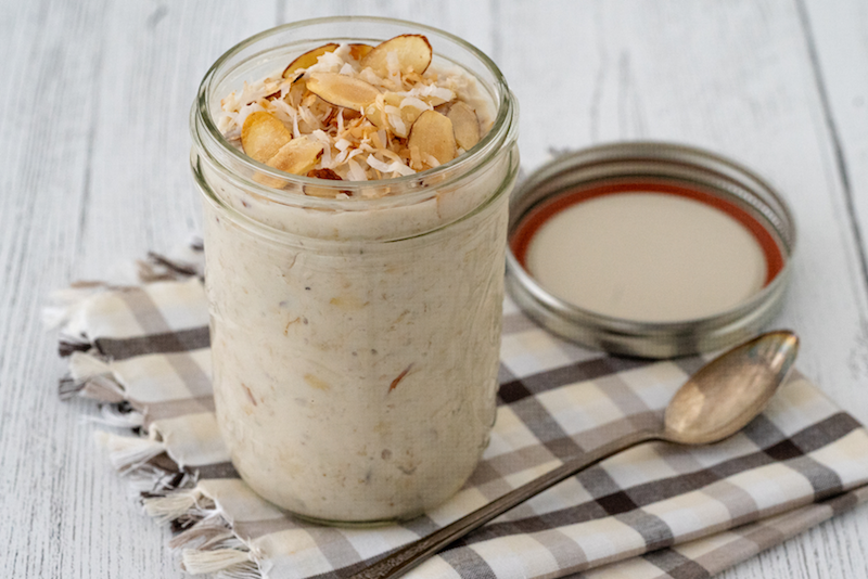 Paromi Coconut Almond Overnight Oats Video