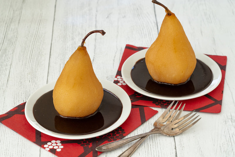 Paromi Bourbon Vanilla Tea Poached Pears Video