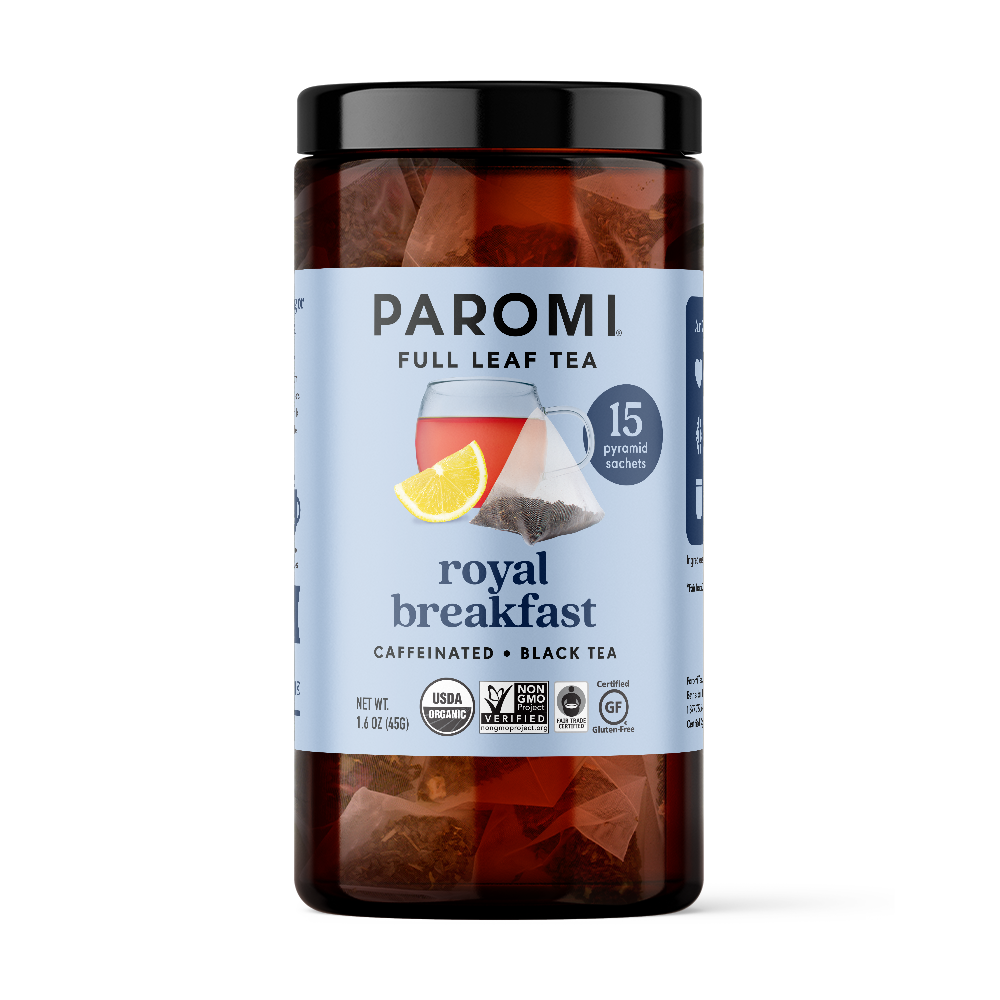 Organic Royal Breakfast Full Leaf Pyramid Bags