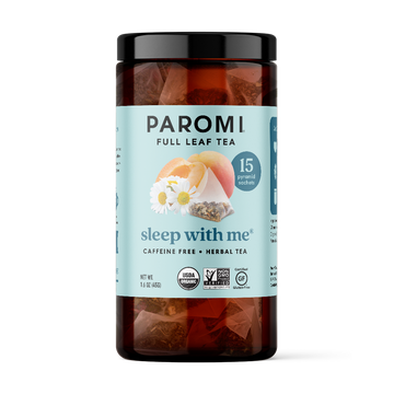 Organic Sleep With Me Herbal Tea, Caffeine Free, in Pyramid Tea Bags