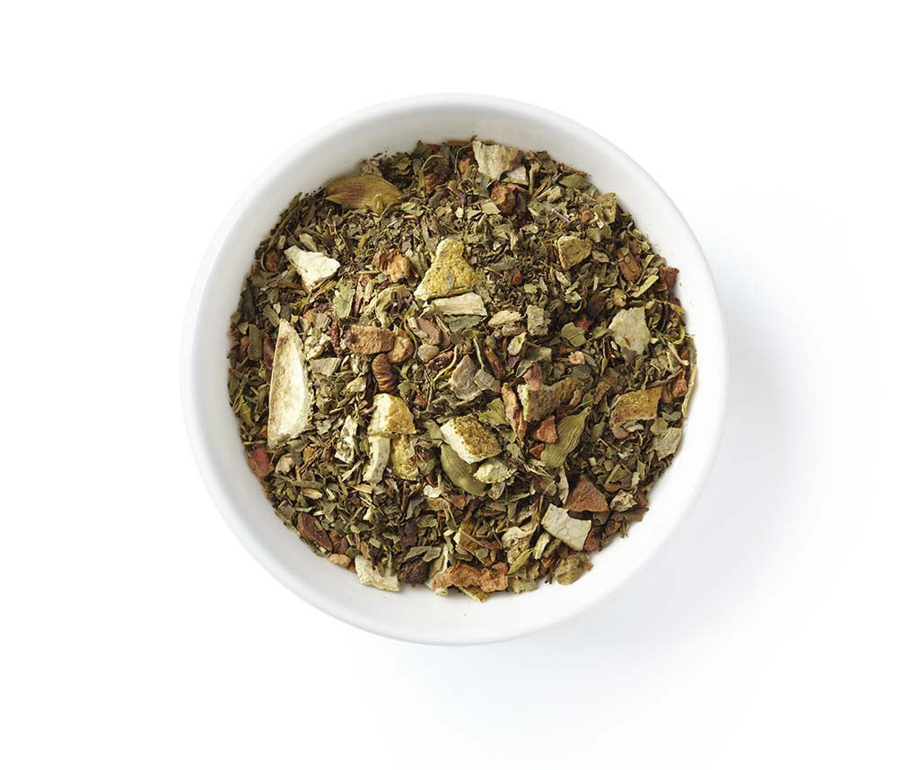Tulsi Orange Ginger Herbal Tea, Botanical Blend, Caffeine Free, Loose Tea, 2 oz (18 servings)